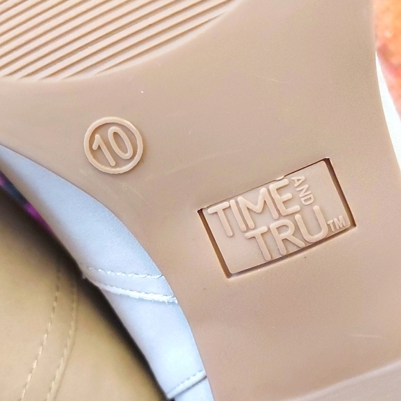 Womens Time and Tru Western Slouch Boots - Picture 8 of 12